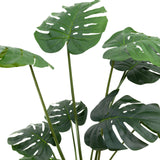 120cm Potted Faux Monstera Vine Plant Artificial Flowers Interior Decoration