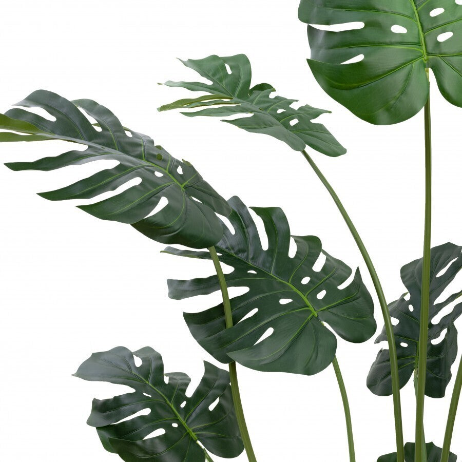 155cm Potted Faux Monstera Vine Plant Artificial Flowers Interior Decoration