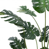 155cm Potted Faux Monstera Vine Plant Artificial Flowers Interior Decoration