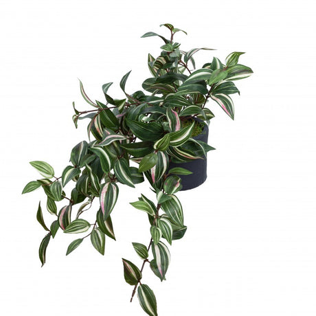 45cm Potted Artificial Wandering Jew Plant Flower - Green