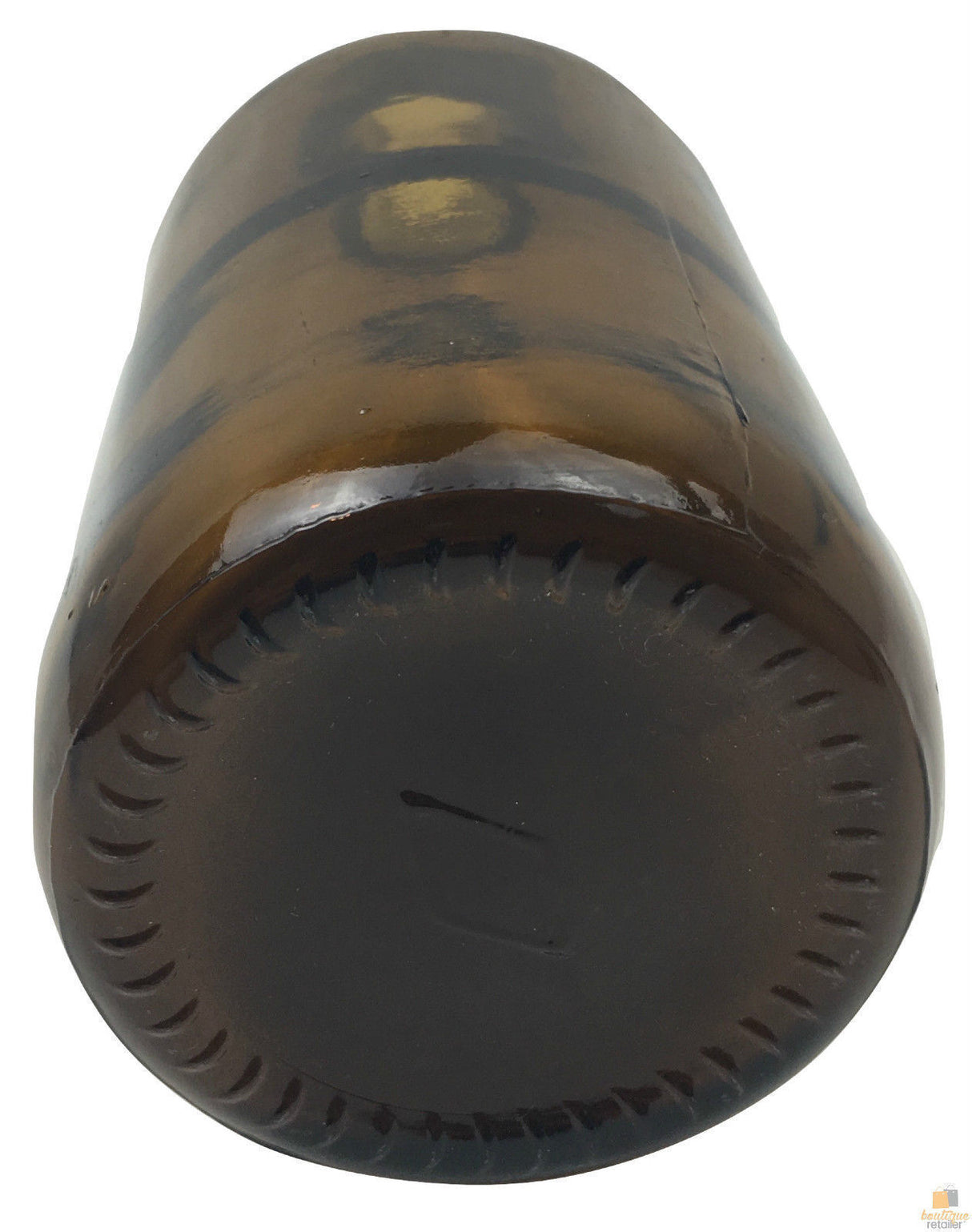 600ml Brown Glass Bottle for DIY Arts & Crafts without Lid/Cap