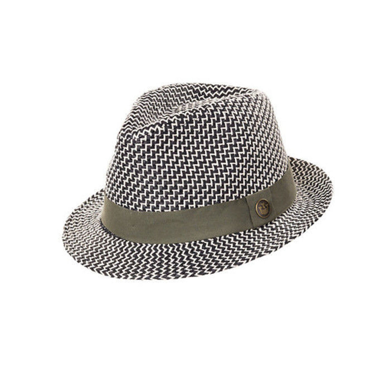 GOORIN BROTHERS Buck Hat Trilby Paper Straw Fedora Bros 100-6634 Jazz