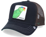 Goorin Brothers Baseball Cap Trucker Snapback Hat Adjustable Animal Series - Perico (Black)