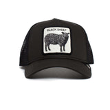 Goorin Brothers Baseball Trucker Cap Hat Snapback Adjustable Animal Series - Black Sheep