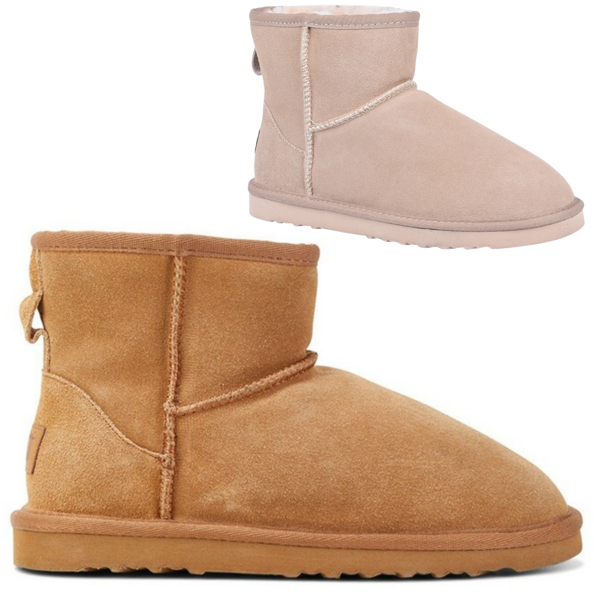 GROSBY Jillaroo Womens UGG Boots Genuine Sheepskin Suede Leather Moccasins