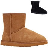 GROSBY Jackaroo Mens UGG Boots Genuine Sheepskin Suede Leather Short Classic