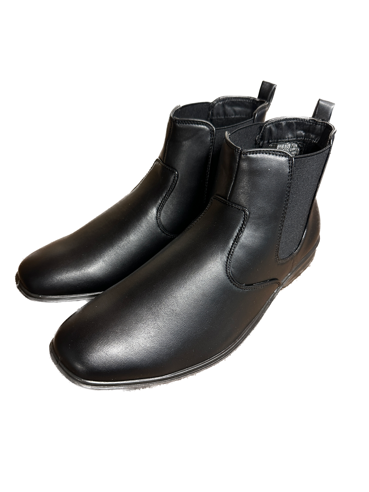 Grosby Otis Chelsea Boots Shoes Synthetic Leather - Black