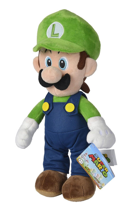 Official LUIGI Super Mario Large 35"/90cm Plush Jumbo Filled Soft Toy - Nintendo