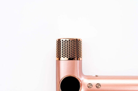 H2D 4-in-1 Ionic Magnetic Hair Dryer + Styler Styling Iron - Rose Gold