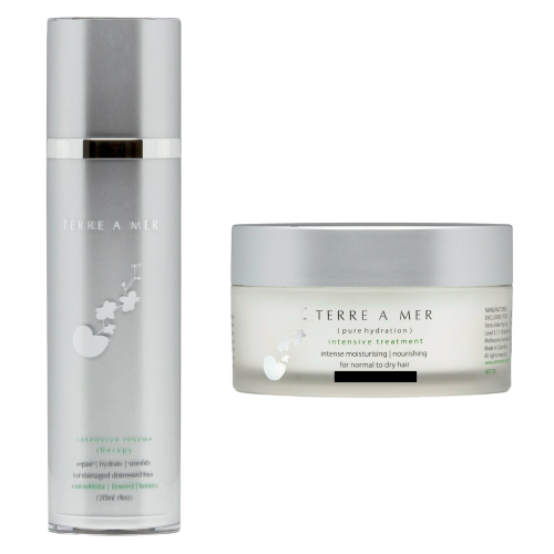 TERRE A MER Intensive Keratin Treatment + Argan Oil Hair Mask Cream Repair Damaged Hair Therapy