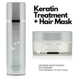 TERRE A MER Intensive Keratin Treatment + Argan Oil Hair Mask Cream Repair Damaged Hair Therapy