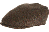 IRISH Hanna Country Vintage Cap Hat Plain Tweed Warm Cap Ivy Flat Wool Lined