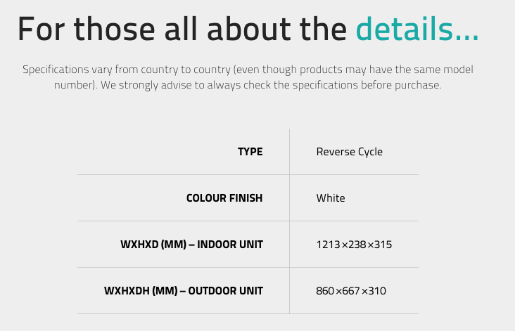 Hisense 5.0 KW V Series Reverse Cycle Air Conditioner Inverter AC (Indoor & Outdoor Unit)