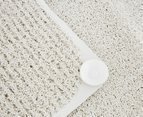 2x Anti Slip Loofah Shower Rug Non Slip Bathroom Bath Mat Carpet Water Drains