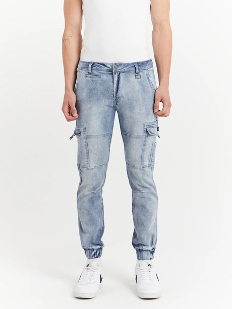 Henleys Mens Lione Denim Jean Pants - Light Indigo