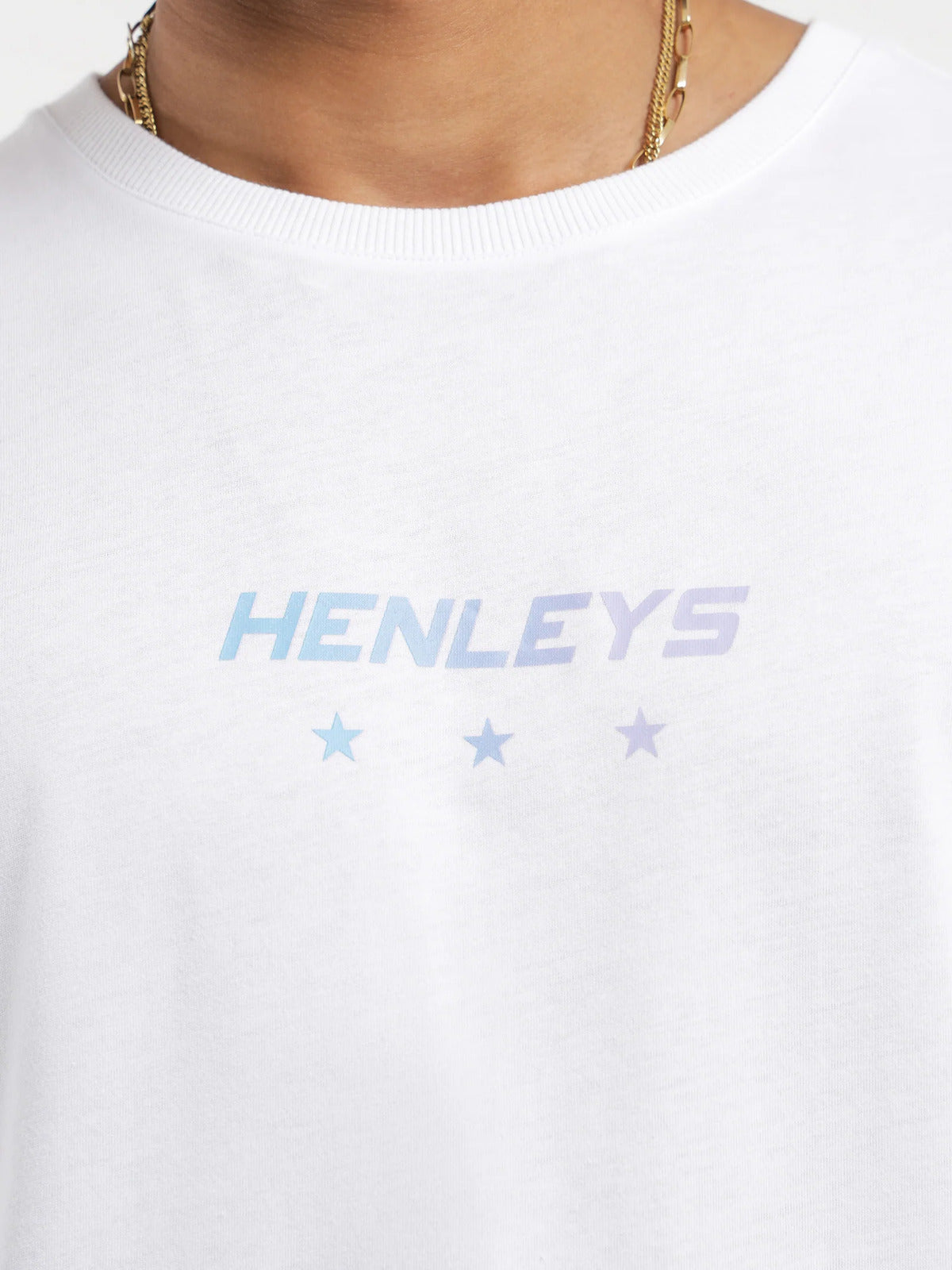 Henleys Mens Annihilation T-Shirt Top Tee - White