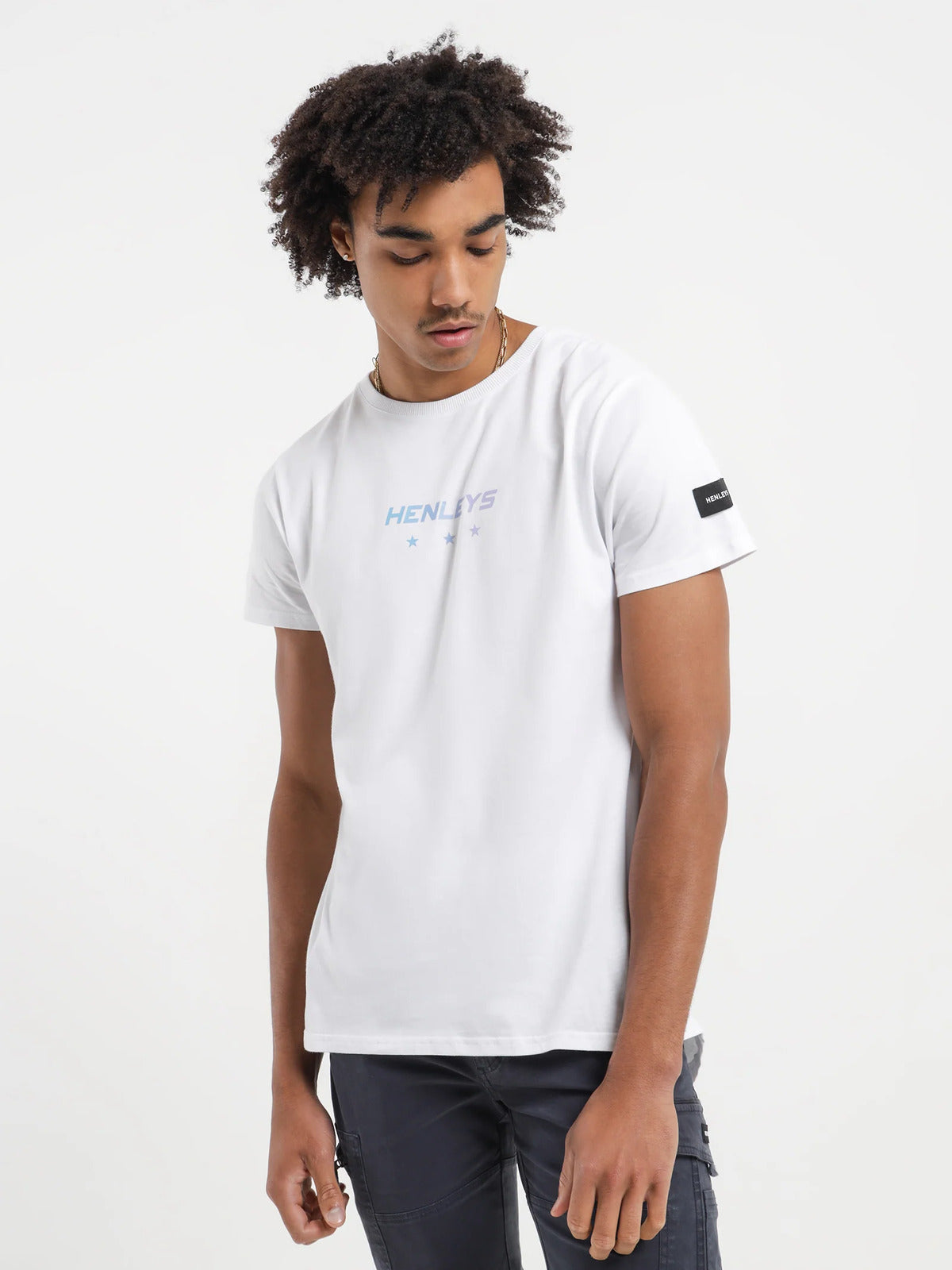 Henleys Mens Annihilation T-Shirt Top Tee - White