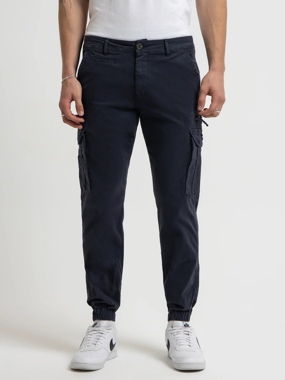 Henleys Mens Eagle Cargo Pants - Dark Navy