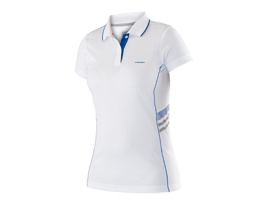 HEAD Ladies Tennis Match Club Polo Technical Shirt Tee T Shirt Top 814675 Womens