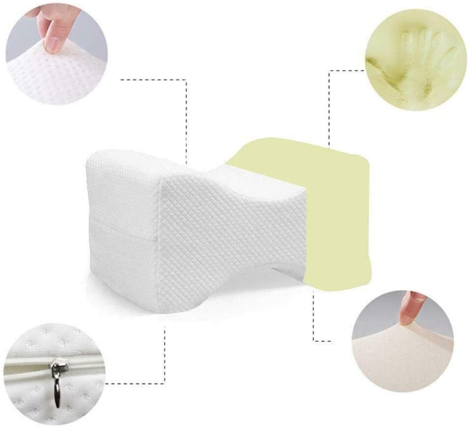 Memory Foam Pillow Knee Cushion Maternity Contour Orthopedic Sleep Spacer