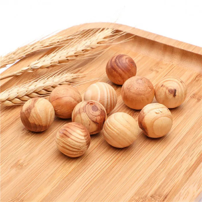 16pcs Cedar Mothballs Natural Insect Repellent Safe Effective Clothes