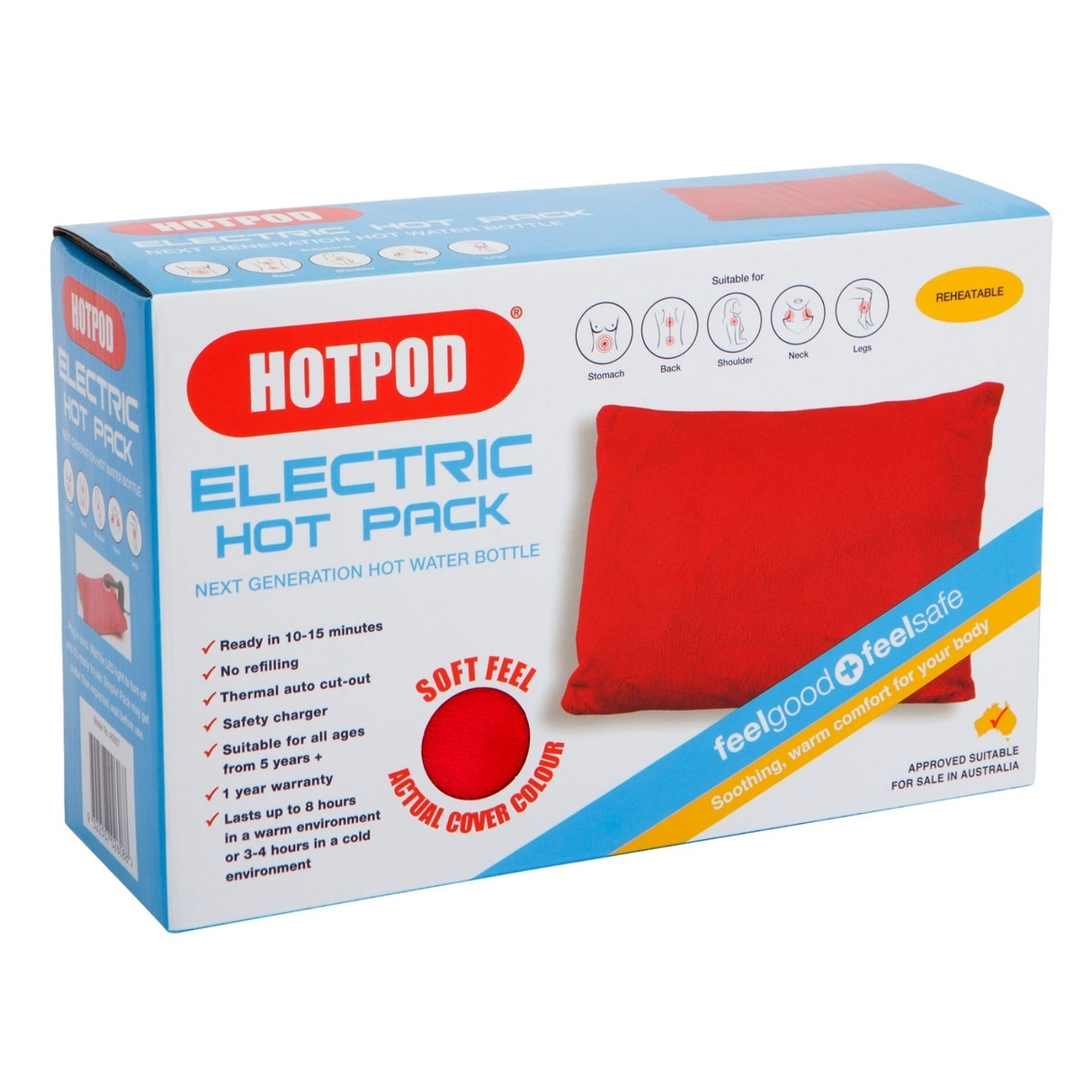 Hotpod Electric Hot Pack w/ 12 Pairs Thermal Socks Relief  - Winter Gift