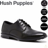 HUSH PUPPIES CALE Leather Formal Business Shoes Casual Work Loafers Extra Wide