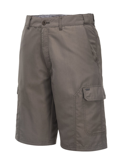 HUSKI Cargo Shorts Mens Cascade Microfibre Flexi Fit Short Army Military 515206 - Clay