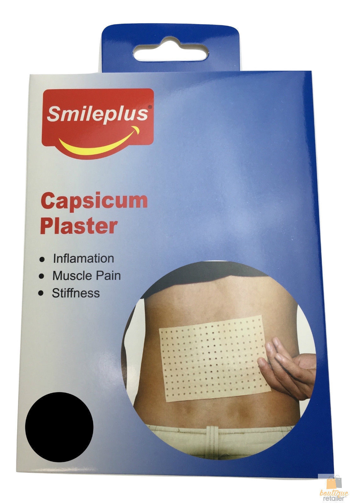 6x CAPSICUM PLASTER PATCHES Herbal Muscle Pain Inflammation Ache Relief BULK