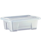 Italplast Storage box With Lid - 1 Liter Container W/ Carry Handles