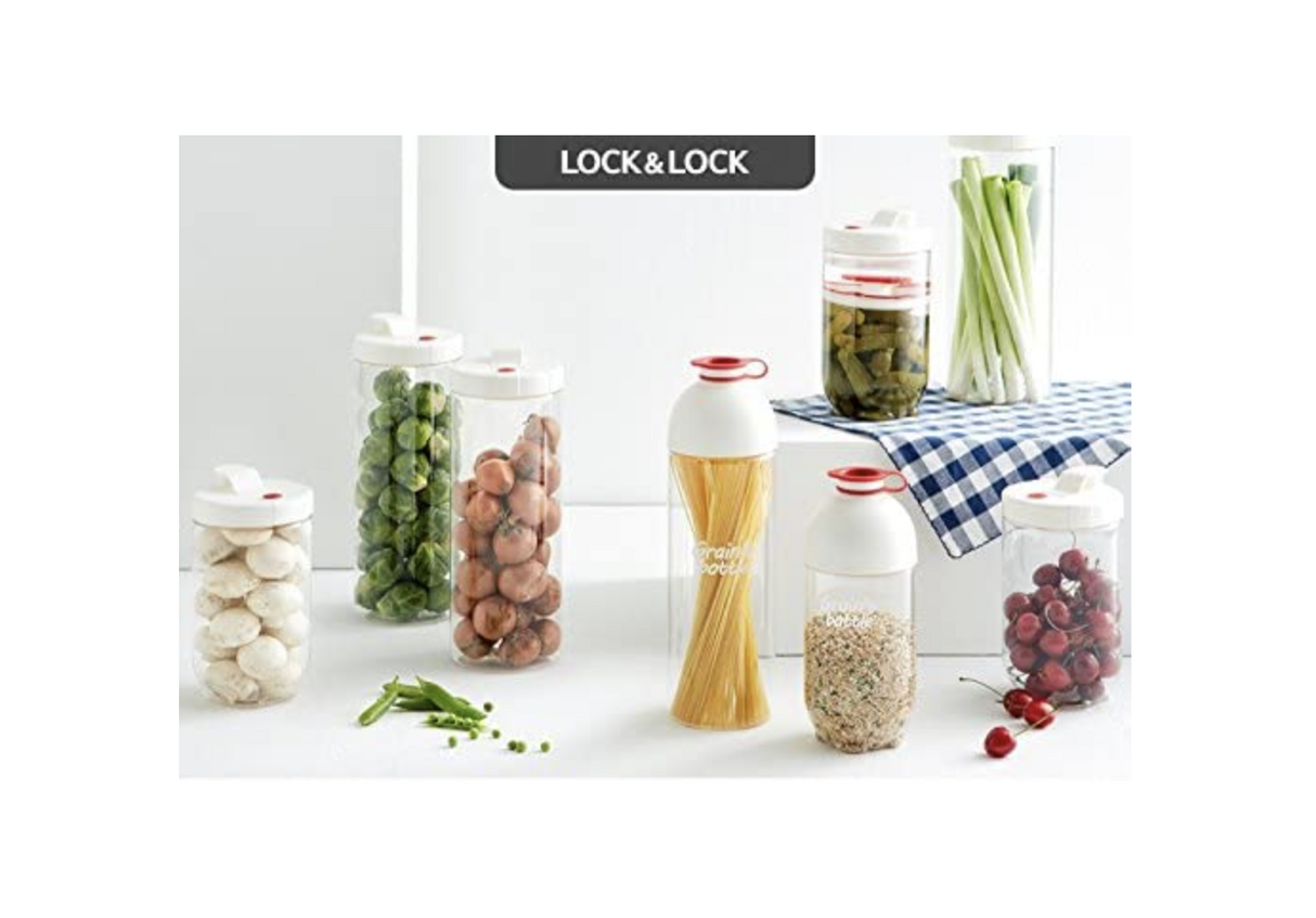 1 Litre LOCK & LOCK Door Pocket Grain Container for Preserving Dried Foods