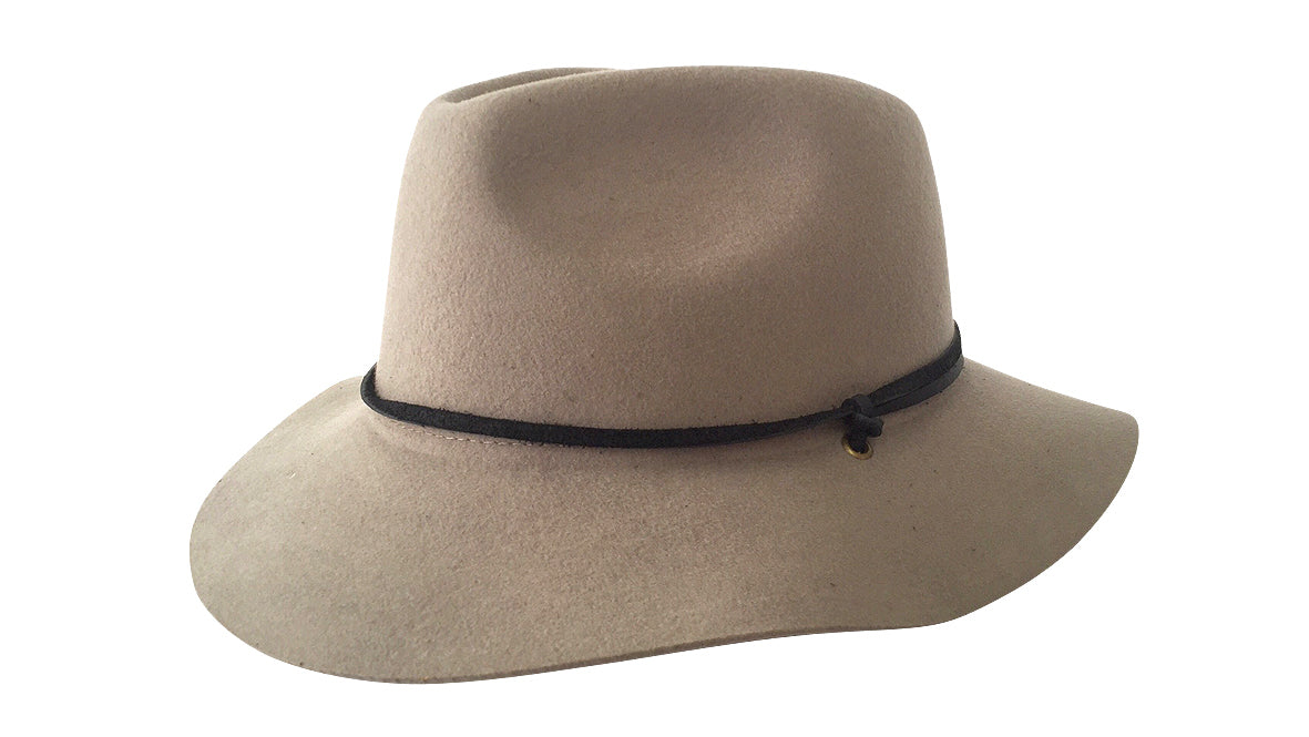 JACARU Australian Wool Poet Hat Trilby Fedora 100% WOOL Crushable Travel Genuine