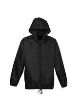 Kids Spray Jacket Outdoor Casual Hike Rain Sport Poncho Waterproof - Black