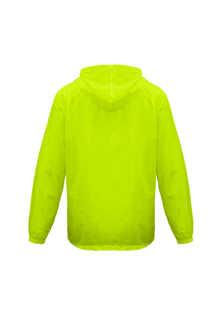 Kids Spray Jacket Outdoor Casual Hike Rain Sport Poncho Waterproof - Lime