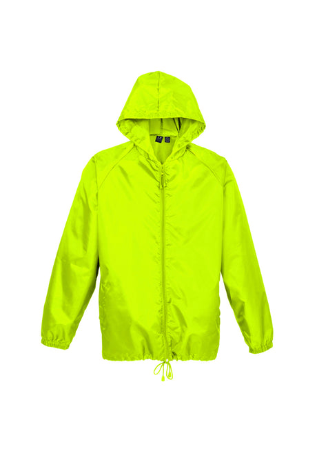 Kids Spray Jacket Outdoor Casual Hike Rain Sport Poncho Waterproof - Lime