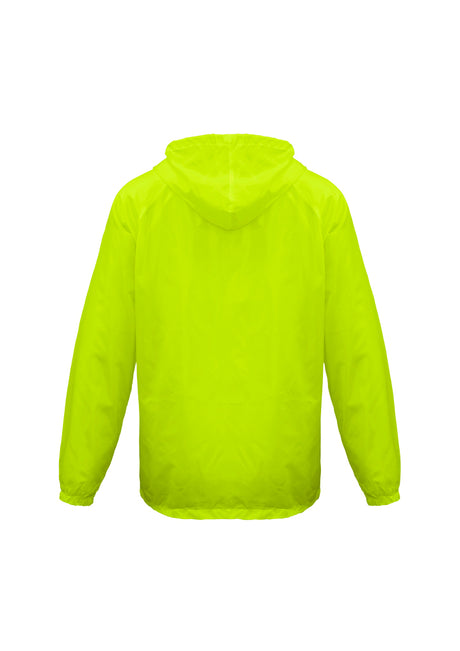 Youth Spray Jacket Outdoor Casual Hike Rain Sport Poncho Waterproof - Fluoro Lime