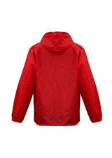 Kids Spray Jacket Outdoor Casual Hike Rain Sport Poncho Waterproof - Red