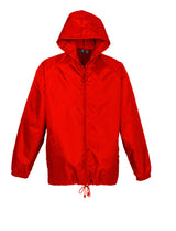 Kids Spray Jacket Outdoor Casual Hike Rain Sport Poncho Waterproof - Red