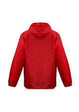 Youth Spray Jacket Outdoor Casual Hike Rain Sport Poncho Waterproof - Red