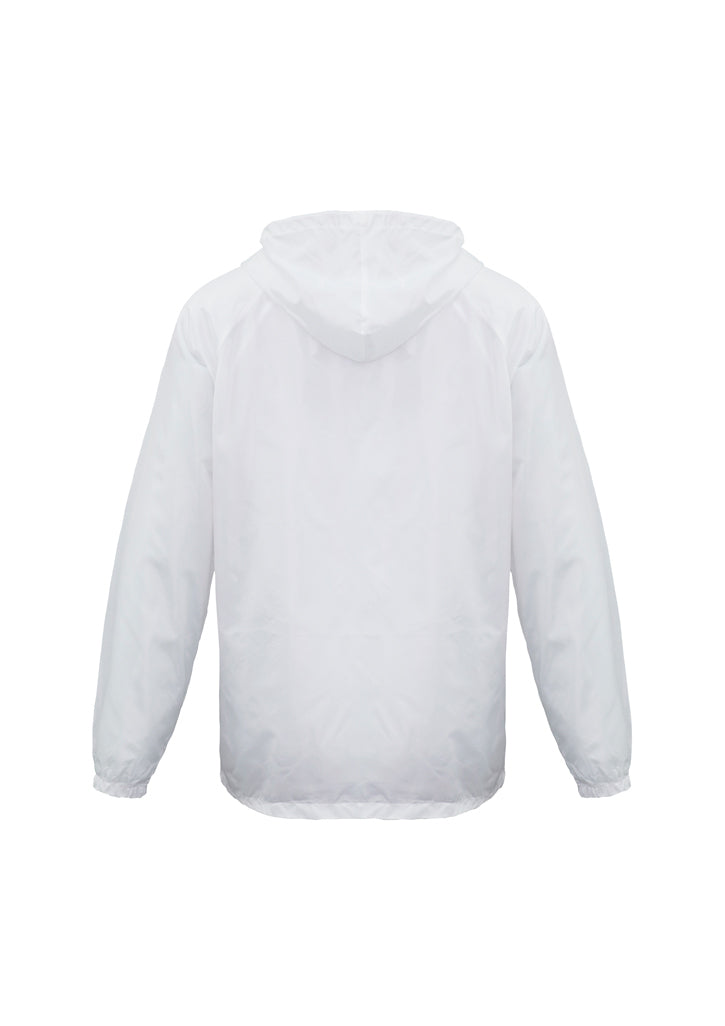 Youth Spray Jacket Outdoor Casual Hike Rain Sport Poncho Waterproof - White