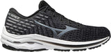 Mizuno Mens Wave Inspire 17 Waveknit Sneakers Running Shoes - Black Quiet Shade