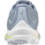 Mizuno Womens Wave Rider 25 Running Athletic Sneaker Shoes Sneaker - Grey/White