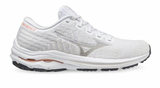 Mizuno Womens Wave Inspire 17 Waveknit Running Shoes - White Cloud Papaya