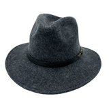 JACARU Australian Wool Hat Trilby Fedora 100% WOOL Crushable Travel Genuine 1849