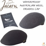 JACARU 100% Wool Felt Ivy Hat Australian Waterproof Drivers Flat 1850 Warm Aston