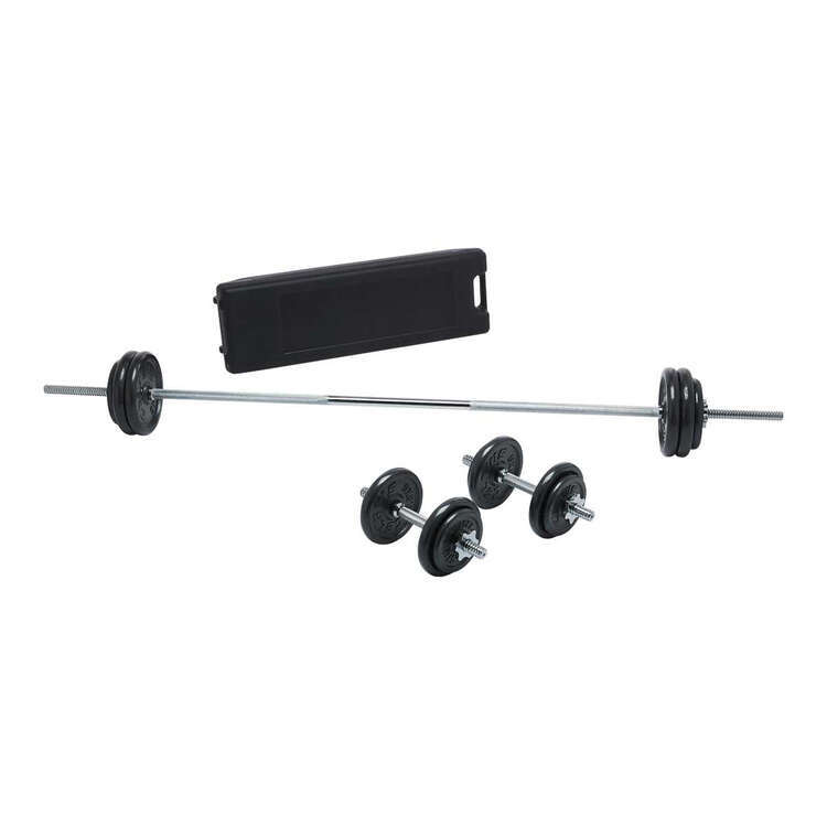 1x 183cm 130kg Barbell Bar ONLY for Home Gym Weights Lifting - Suits 1" Hole