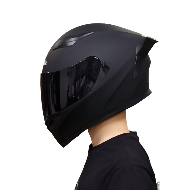 High Quality Motorcycle Helmet Racing Motorcycle Helmet Full Face - Black