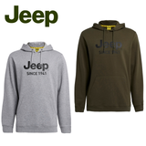 Jeep Mens Core Logo Hoodie Hoody Hooded Sweatshirt Jumper Pullover Fleece Warm