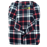 Mens Plus Size Flannelette Pyjamas 100% Cotton PJs Set Top Pants in Red Check