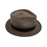 100% Paper Straw Mens Hat MADE IN USA Trilby Pork Pie Luxury Du-Pont Teflon